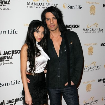 Magician and Illusionist Angle along with his second wife Sandra.